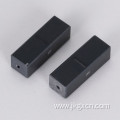 Fused quartz black walls flow cells